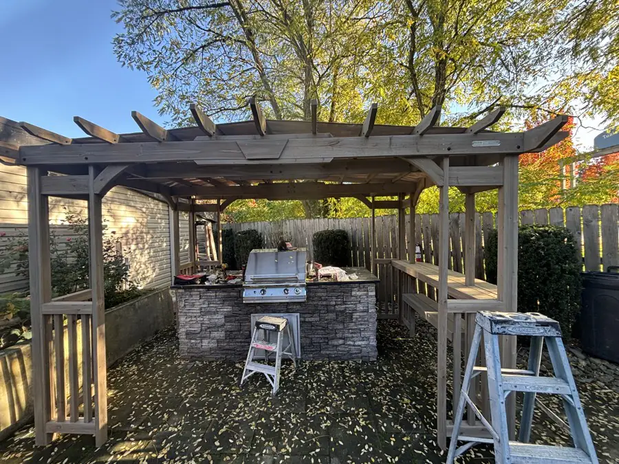Custom Outdoor Grill Build step 7
