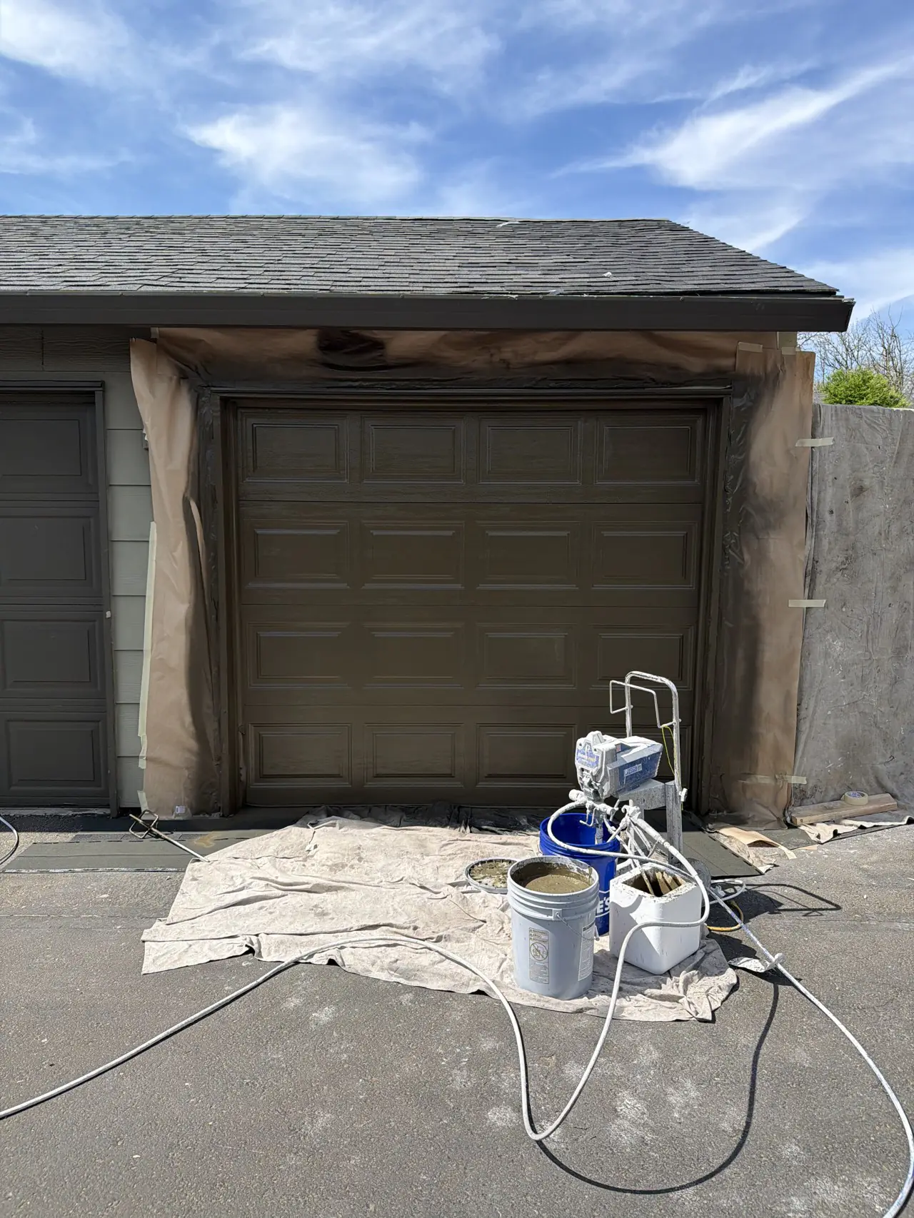 Painting in Salem, Oregon